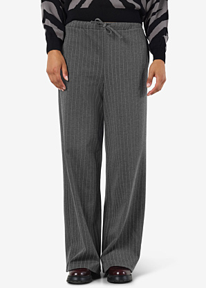 Длинные брюки Miel Pinstripe Wide Noisy May