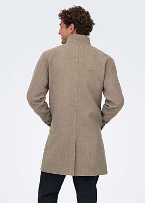 Only & Sons kevad-sügismantel Charles Wool