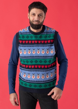 Jack & Jones vest Festive Xmas