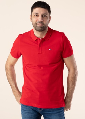 Рубашка-поло Slim Placket Tommy Jeans