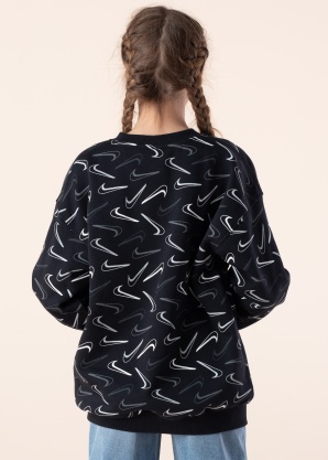 Кофта Nsw Club Flc Ovrszd Crw логотип Nike