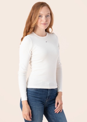 Футболка Tjw Slim Essential Rib Ls Tommy Jeans