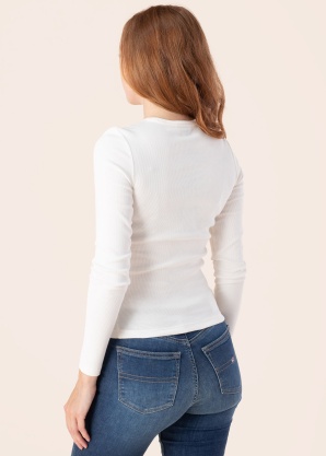 Футболка Tjw Slim Essential Rib Ls Tommy Jeans