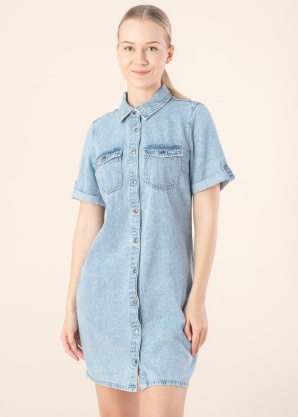 Vero Moda teksakleit Jennie Ss Short Denim Dress Ga