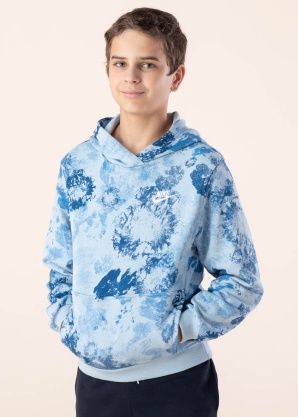 Кофта Nsw Club Ft Wash Aop Nike