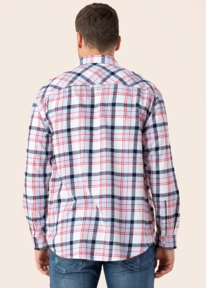 Блуза Tjm Check Peached Shirt Ext Tommy Jeans