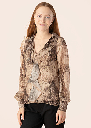 Блуза Soave Ruffle Guess