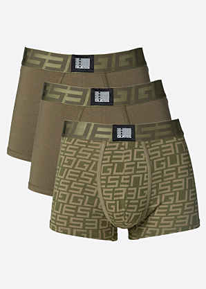 Боксеры в коробке 3 пары Idol Guess