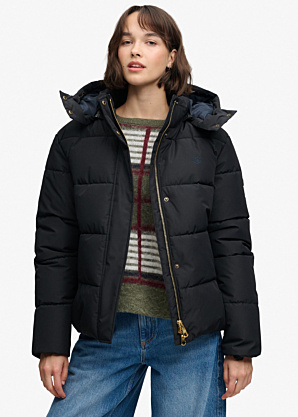 Стёганая зимняя куртка Premium SuperDry