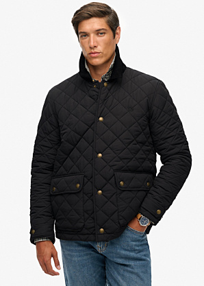 Стёганая демисезонная куртка Quilted Estate SuperDry
