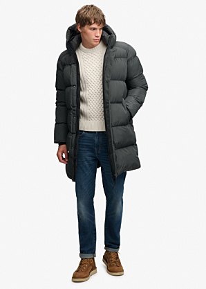 SuperDry tepitud talvemantel Sports Mid