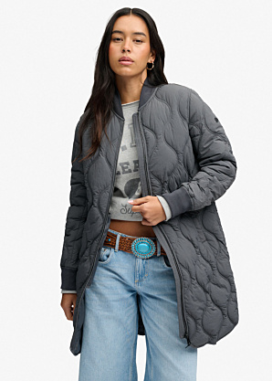 Стёганая демисезонная куртка SuperDry