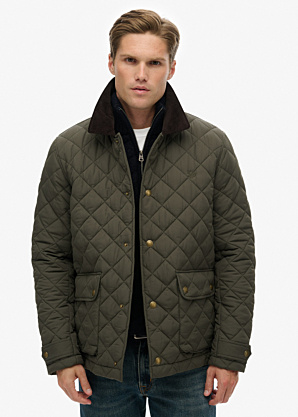 SuperDry tepitud kevad-sügisjope Quilted Estate