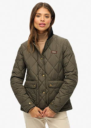 Стёганая демисезонная куртка SuperDry