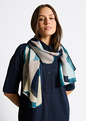 Весенне-осенний шарф Tom Tailor