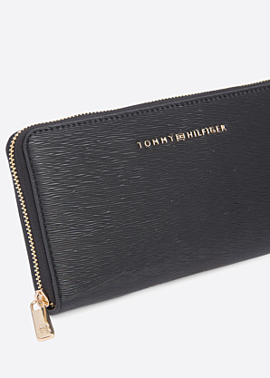 Tommy Hilfiger rahakott Modern Large Zip Around karbis