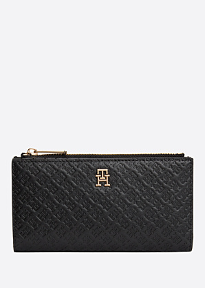 Tommy Hilfiger rahakott Icon Long Bifold Mono karbis