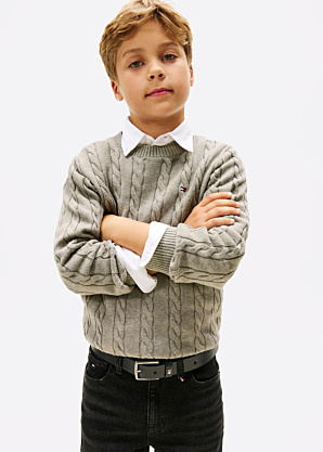 Кофта Cotton Cable Sweater Tommy Hilfiger