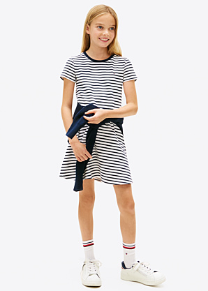 Tommy Hilfiger kleit Nautical Stripe Skater Dress Ss