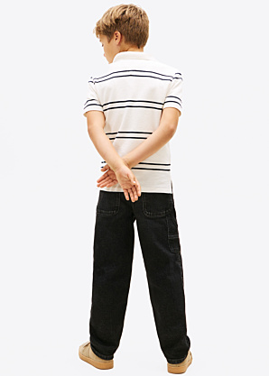 Футболка Embossed Graphic Поло Ss Tommy Hilfiger