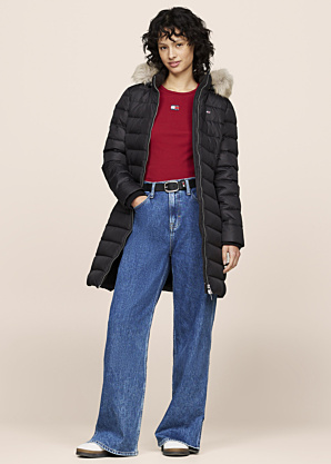 Пуховое пальто Essential Tommy Jeans