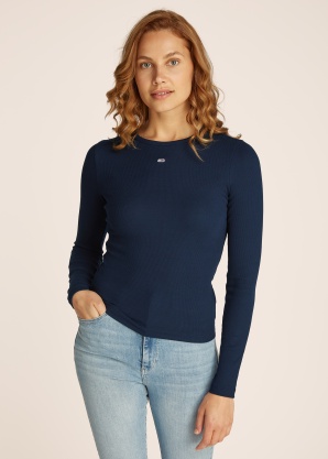 Футболка Tjw Slim Essential Rib Ls Tommy Jeans