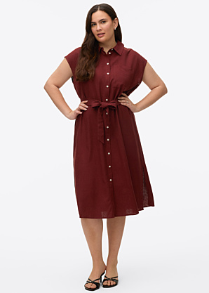 Рубашка-платье Mymilo Vero Moda Curve