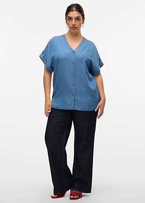 Блуза Fleur Vero Moda Curve