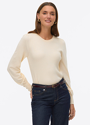 Vero Moda kudum New Holly Ls O-neck pullover Boo