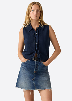 Levi's topp Super Soft Mini Ruffle
