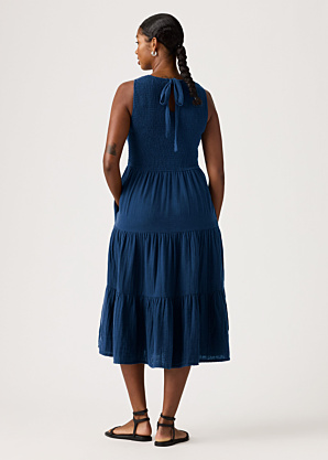 Levi's kleit High Neck Smocked Dress