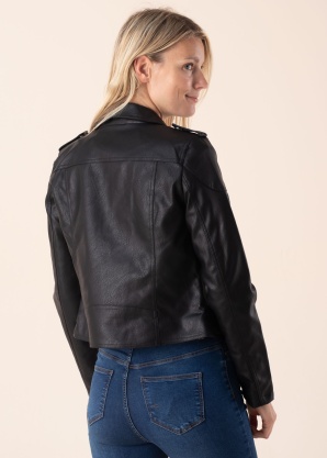 Куртка из искусственной кожи Rollo Noisy May