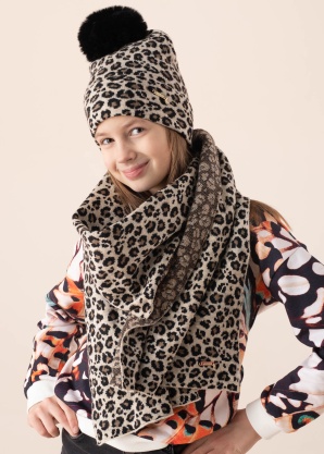 Комплект зимней шапки и шарфа Guess