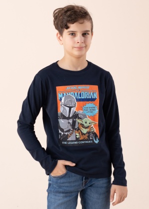 Футболка с длинными рукавами Name It Ohan Mandelorian