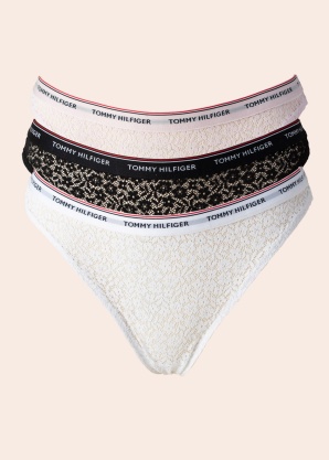 Стринги 3 пары в коробке Tommy Hilfiger