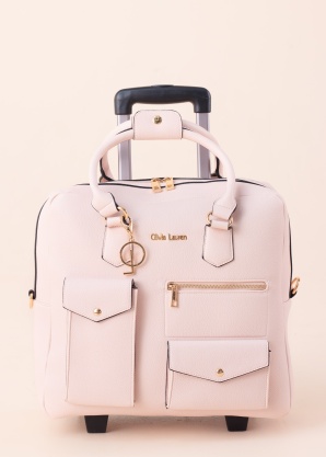Чемодан Tokyo Olivia Lauren, Светло-розовый WEEKEND