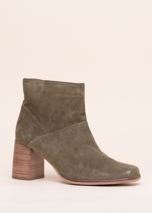 Замшевые полусапоги Bianco