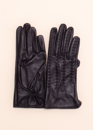 Кожаные перчатки Laura Vila