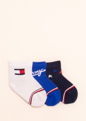 Носки 3 пары в подарочной коробке Tommy Hilfiger