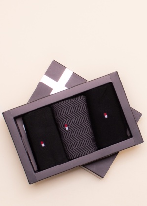 Носки 3 пары в подарочной коробке Tommy Hilfiger