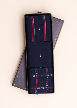 Tommy Hilfiger sokid 3 paari kinkekarbis