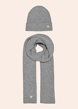 Комплект зимней шапки и шарфа Avery в подарочной коробке Only