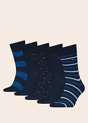 Носки 5 пар в подарочной коробке Tommy Hilfiger