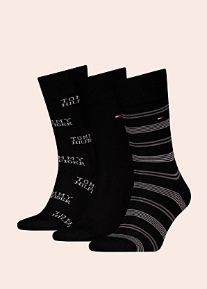 Носки 3 пары в подарочной коробке Tommy Hilfiger