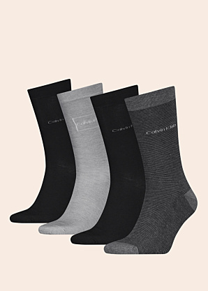 Носки 4 пары в подарочной коробке Calvin Klein