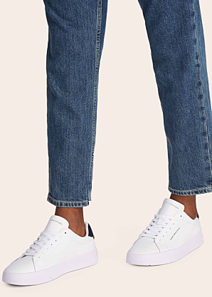 Тенниски Court Lth Деталь Ess Tommy Hilfiger