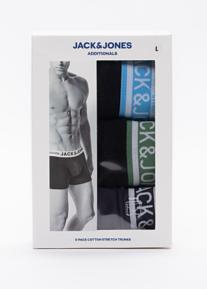 Jack & Jones bokserid 3 paari Teddy karbis