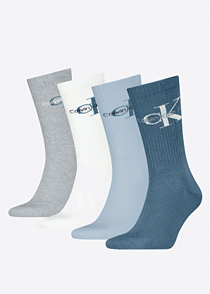 Calvin Klein sokid 4 paari kinkekarbis