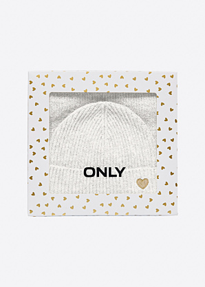 Комплект зимней шапки и шарфа Avery Only