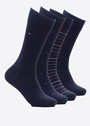 Носки 4 пары в подарочной коробке Tommy Hilfiger